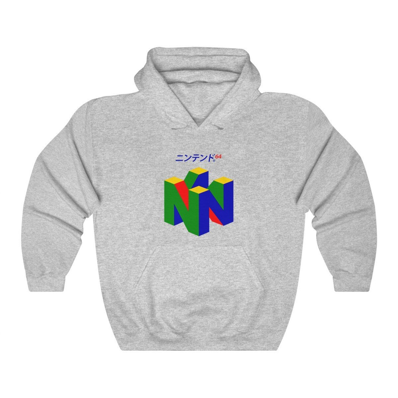 White n64 shop hoodie