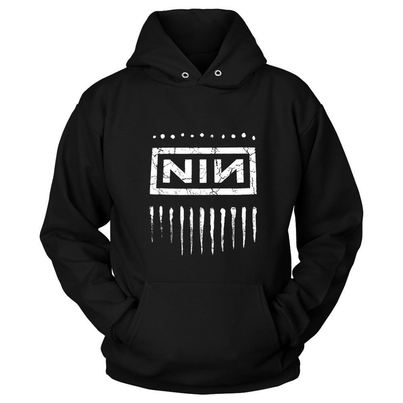 Nine Inch Nails Nin Logo Unisex Hoodie
