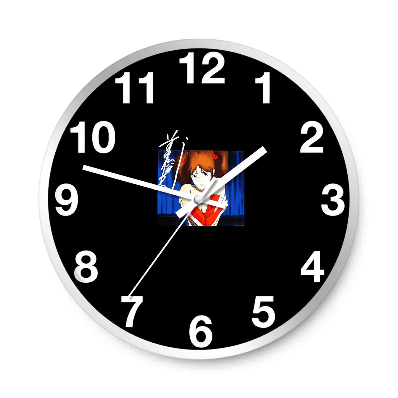 Supreme Black Overfiend Ls Toshio Maeda Wall Clocks