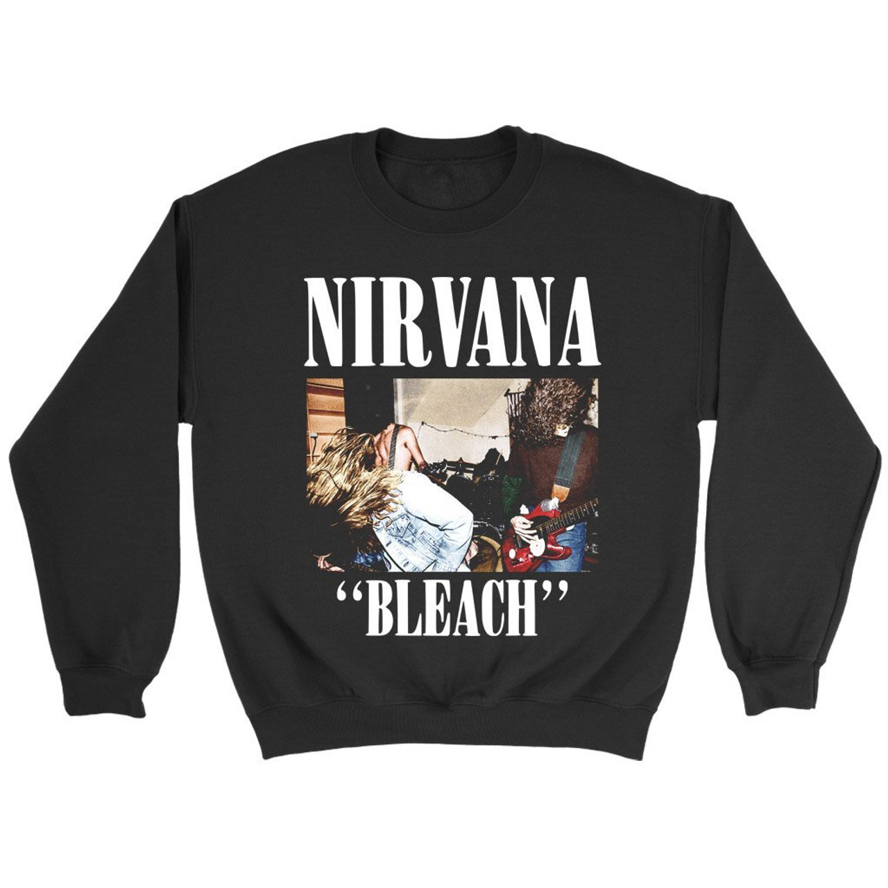 Nirvana Bleach Album Cover Sweatshirt