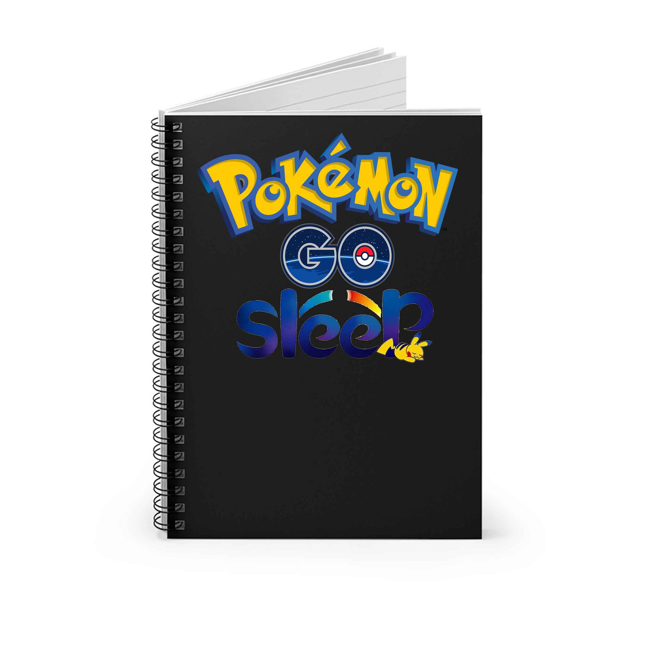 Pokemon Go Cool Logo Spiral Notebook