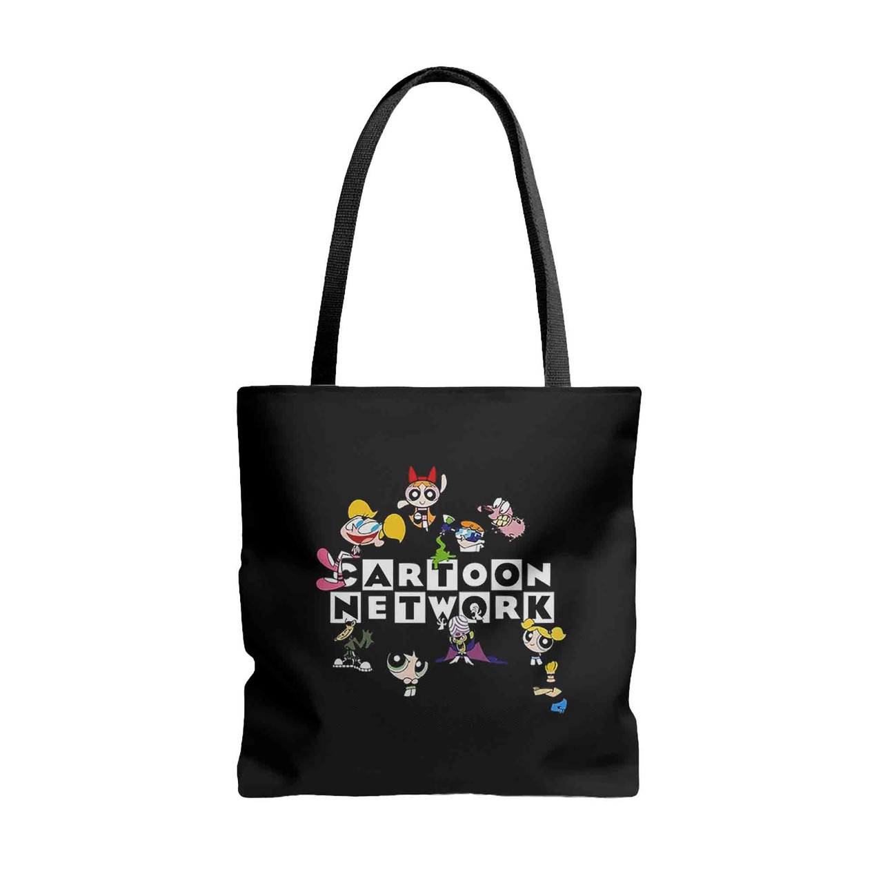 Powerpuff Girls Courage The Cowardly Dog Tote Bags