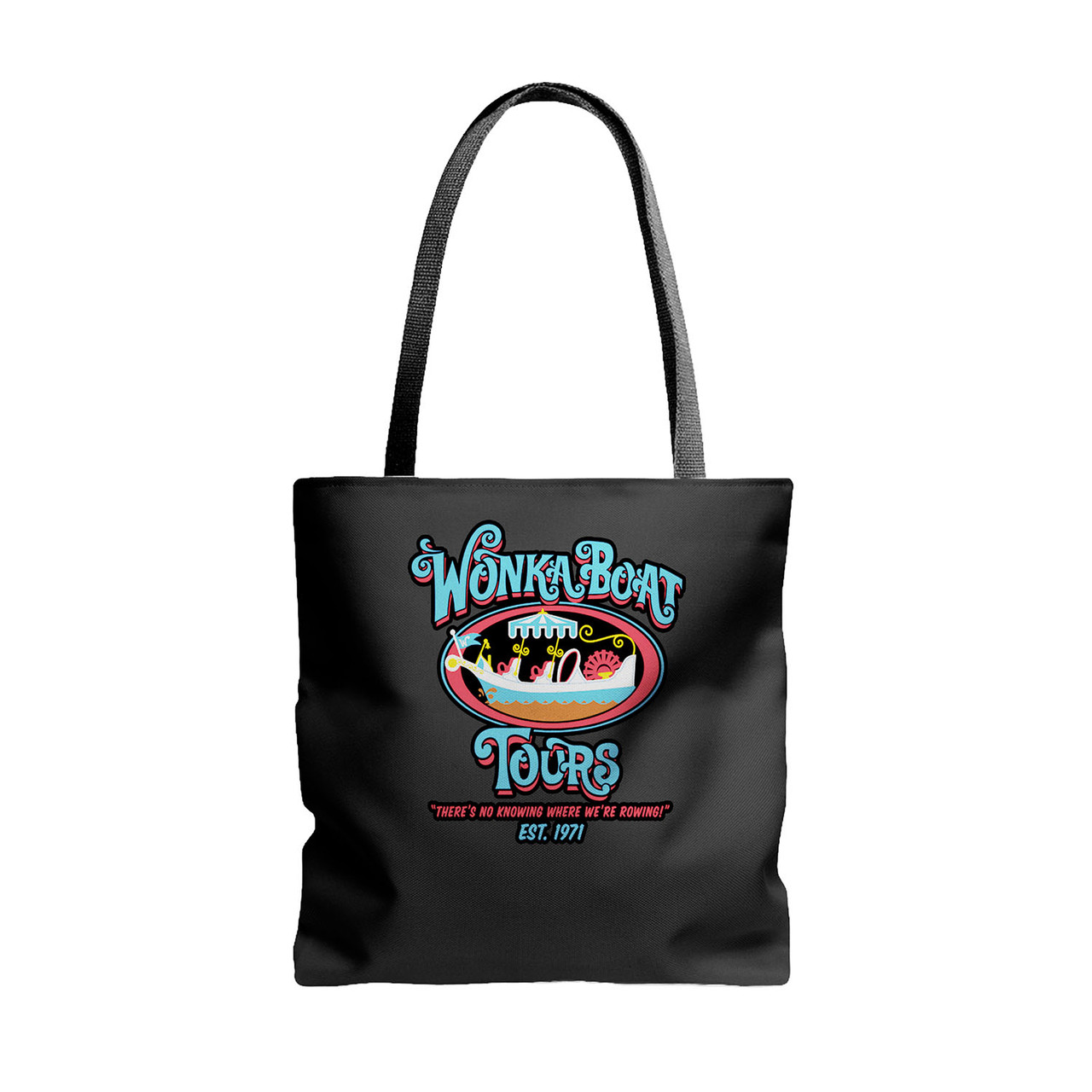 Wonka Boat Tours Tote Bags