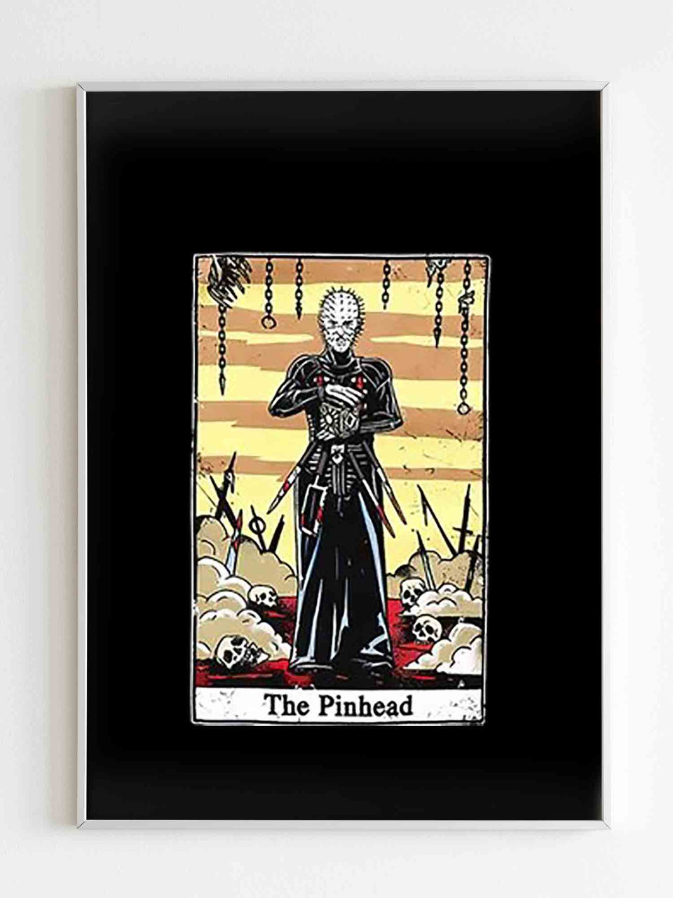 The Pinhead Hellraiser Tarot Card Poster 0621