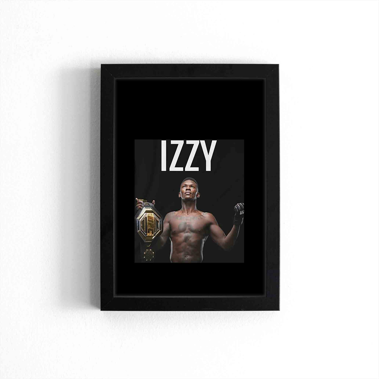 Izzy Adesanya Ufc Poster