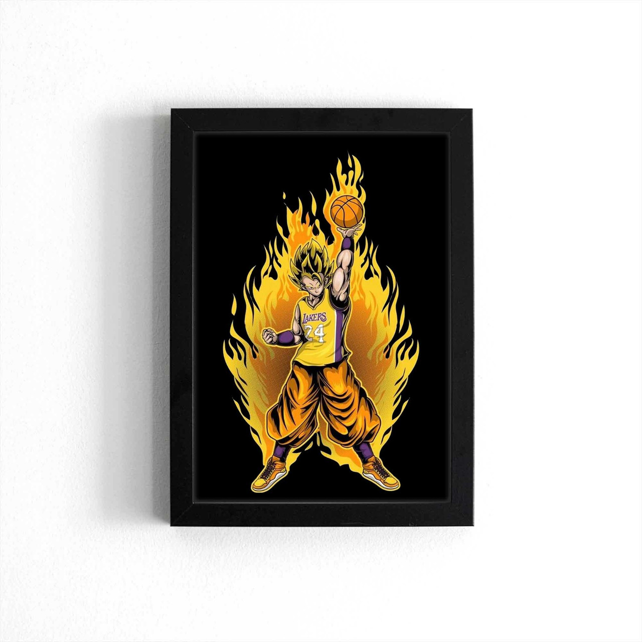 Goku Dragon Ball Z Hd Matte Finish Poster Paper Print - Animation