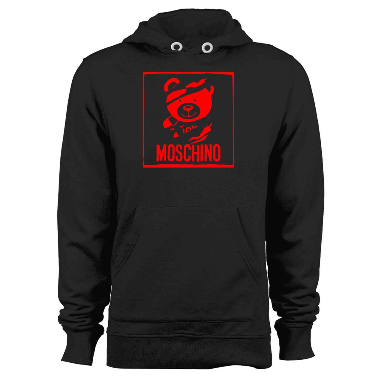 Moschino Red Hoodie