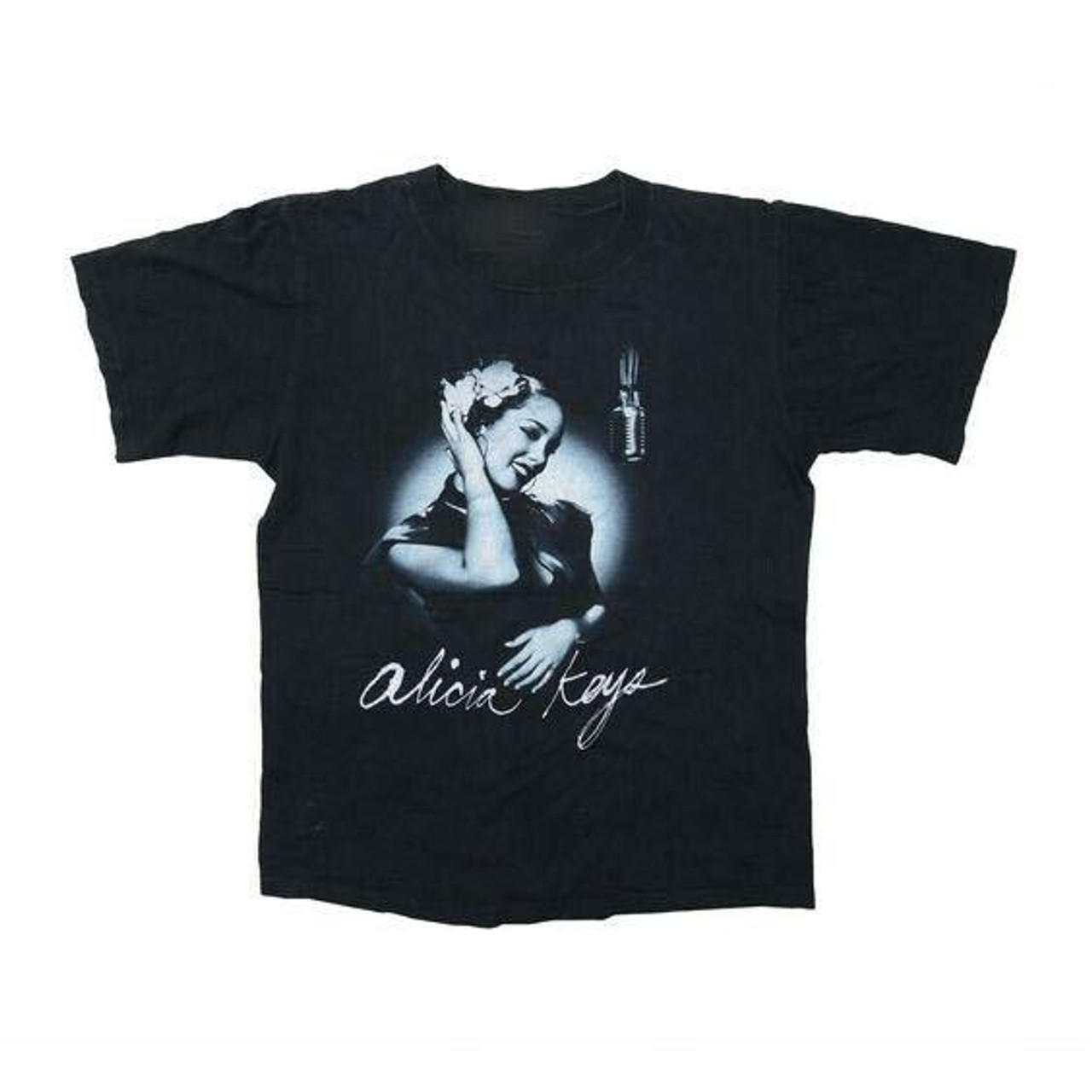 Vintage Alicia Keys Diary Tour 2005 Man's T-Shirt Tee