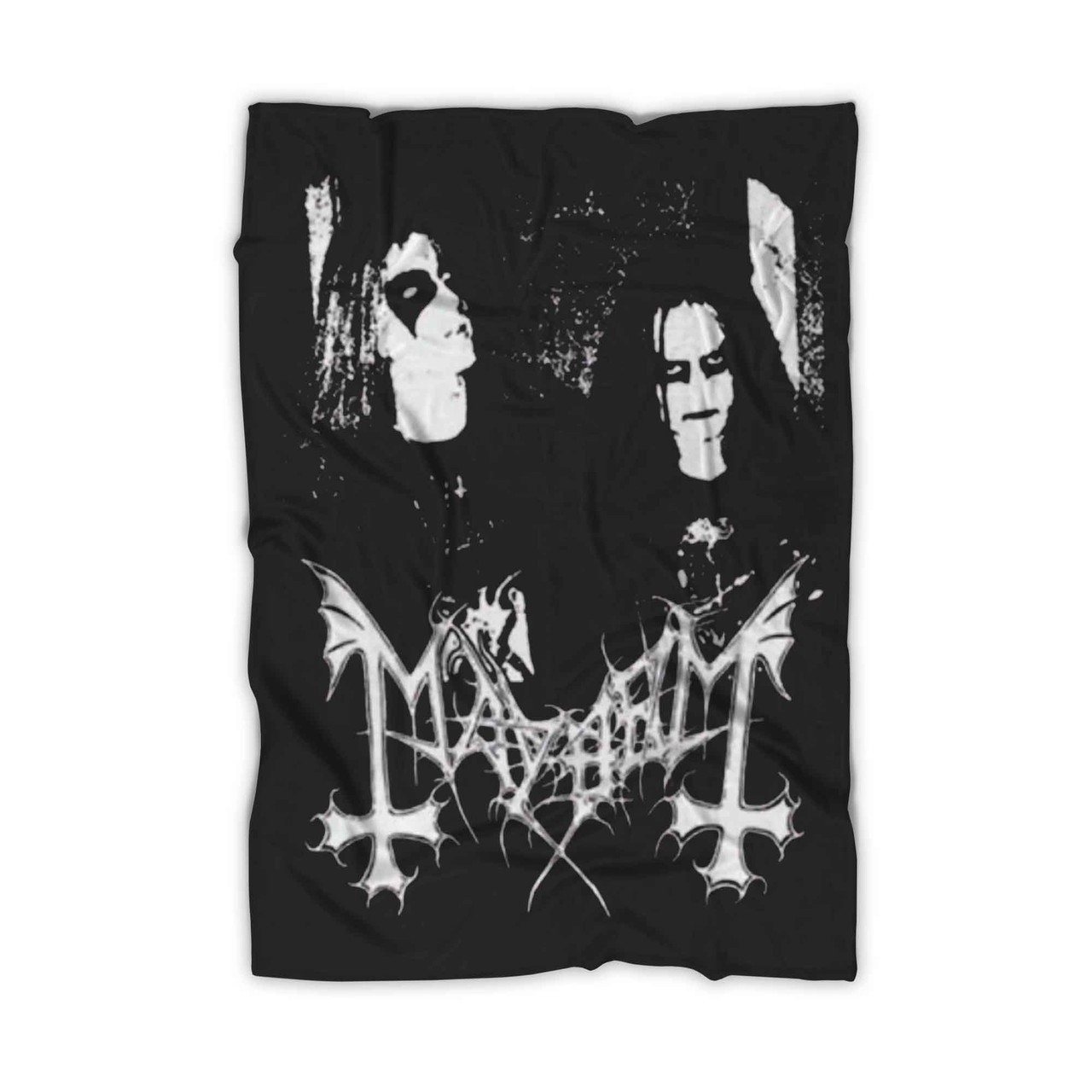 Mayhem Dead Morbid Norwegian Black Metal Euronymous Hellhammer Watain  Blanket