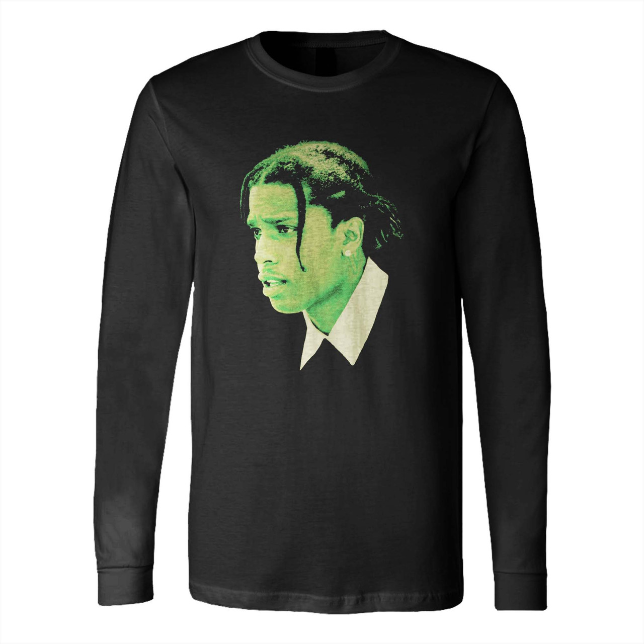 Asap Rocky Green Long Sleeve T-Shirt Tee