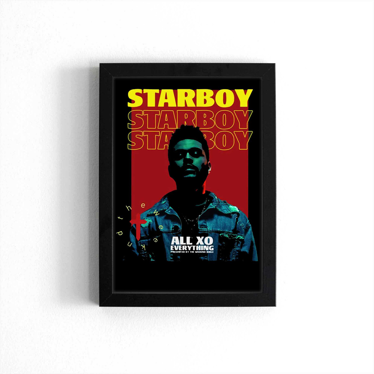 Star Boy The Weeknd Poster - Nuu Shirtz