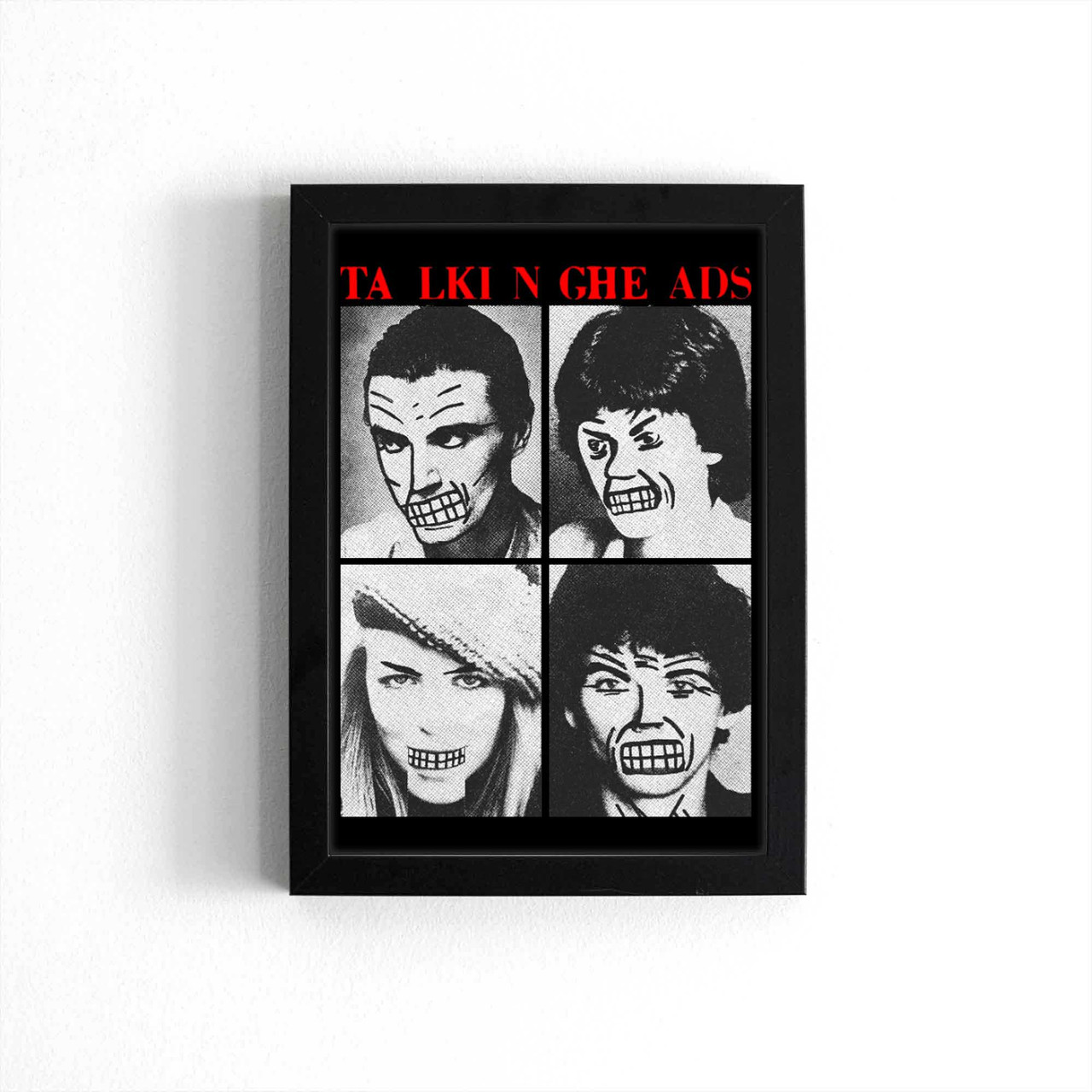 Talking Heads Speaking In Tongues Vintage Band Album Poster - Nuu Shirtz