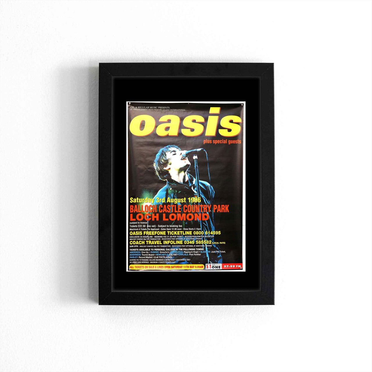 ミュージシャン Oasis Loch Lomond oasis LOCH LOMOND KNEBWORTH SUMMER 1996 BOOTLEG