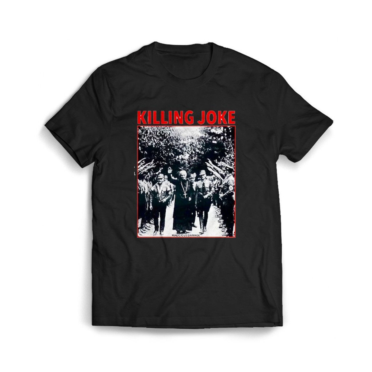 Killing Joke Malicious Damage Art Love Logo Mens T-Shirt Tee