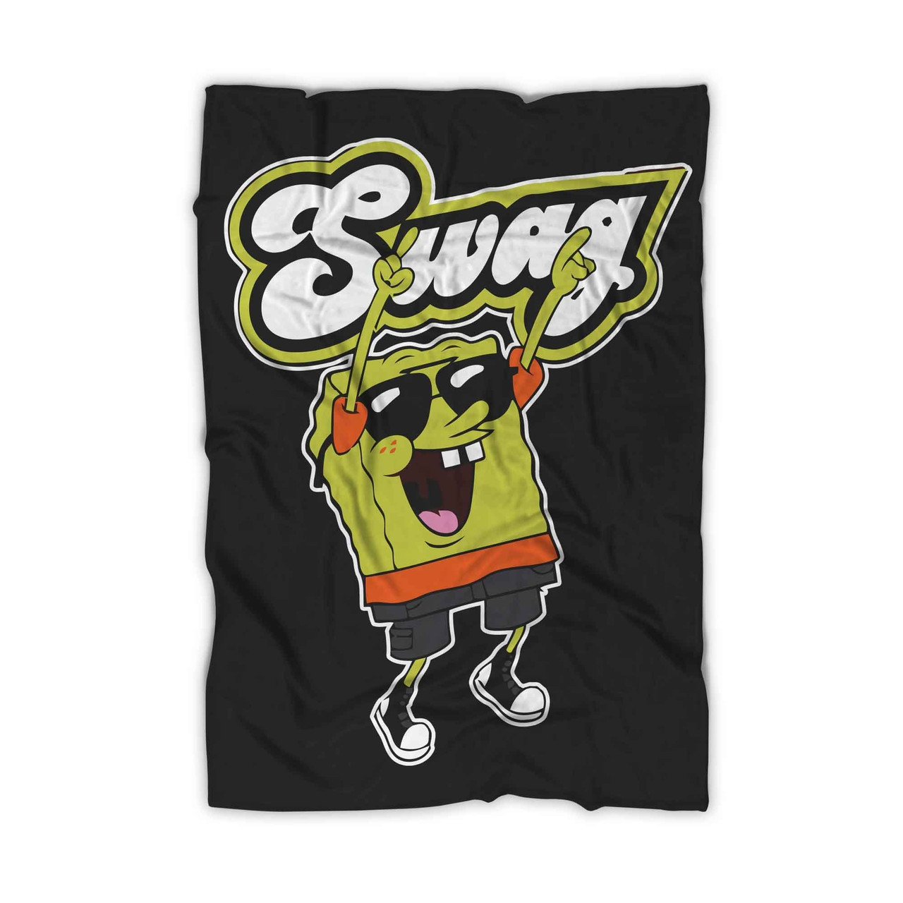Gangster spongebob blanket top