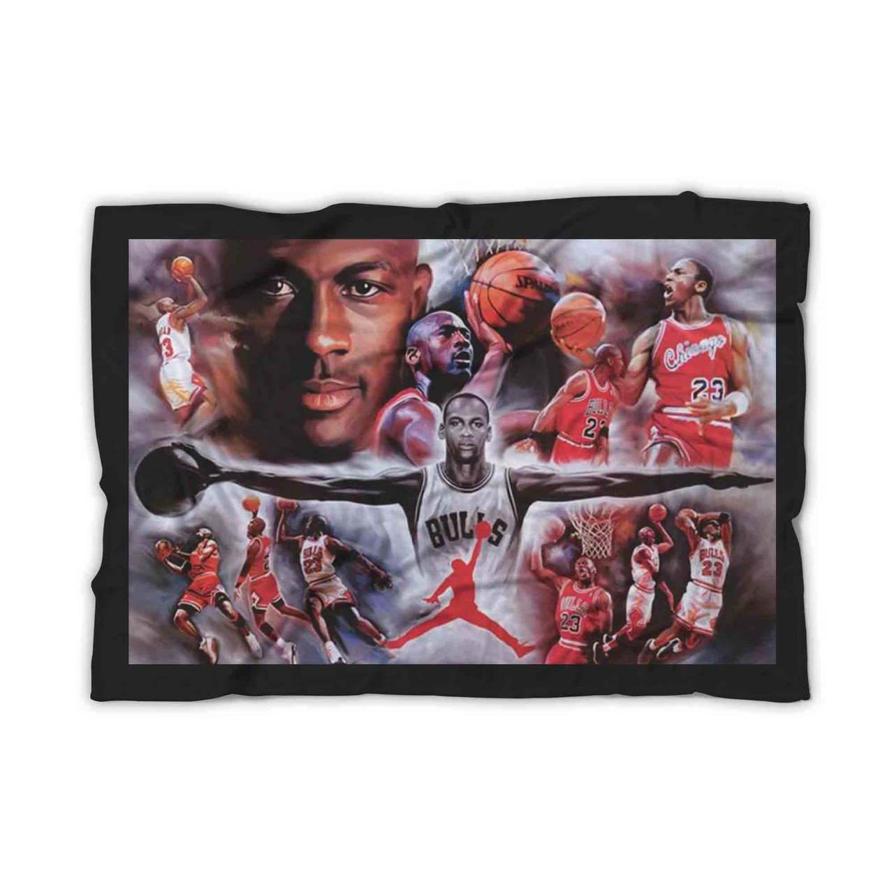 Michael Jordan Airness Basketball Blanket