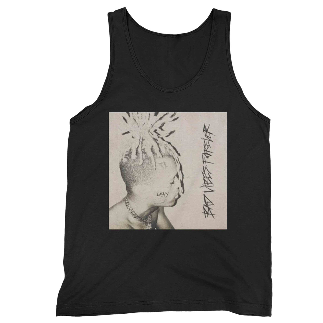 Xxxtentacion Album Cover Bad Vibes Forever Rapper Tank Top