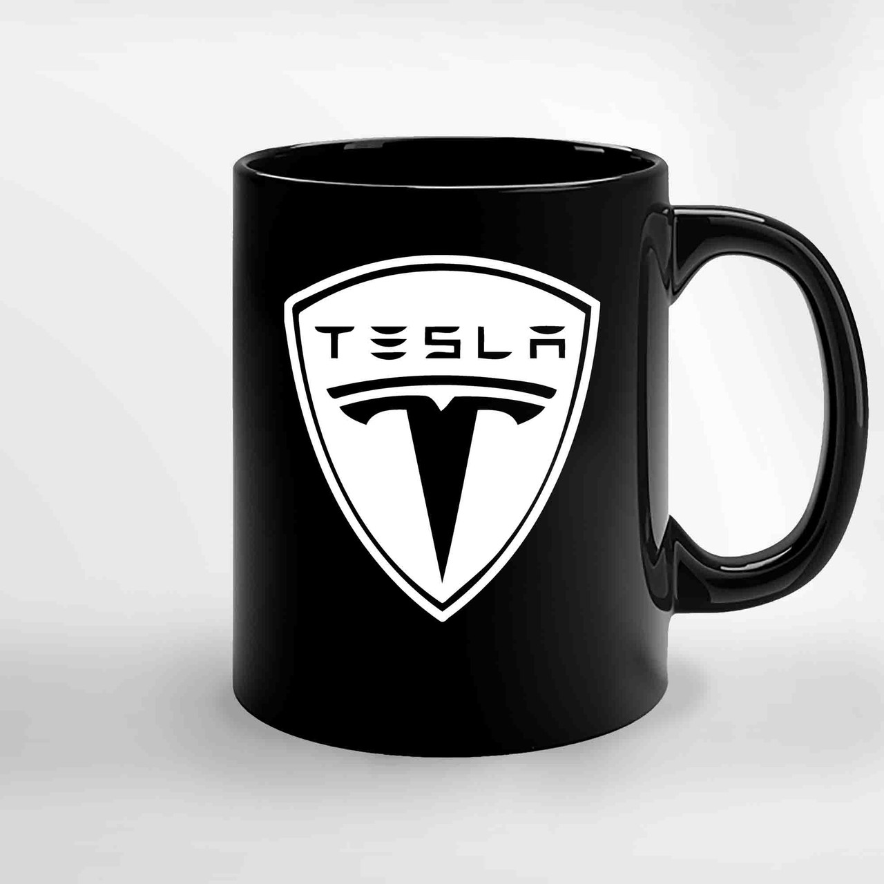 Ceramic Coffee Cup, Tesla Ceramic Mug, Ceramic Drink Cup