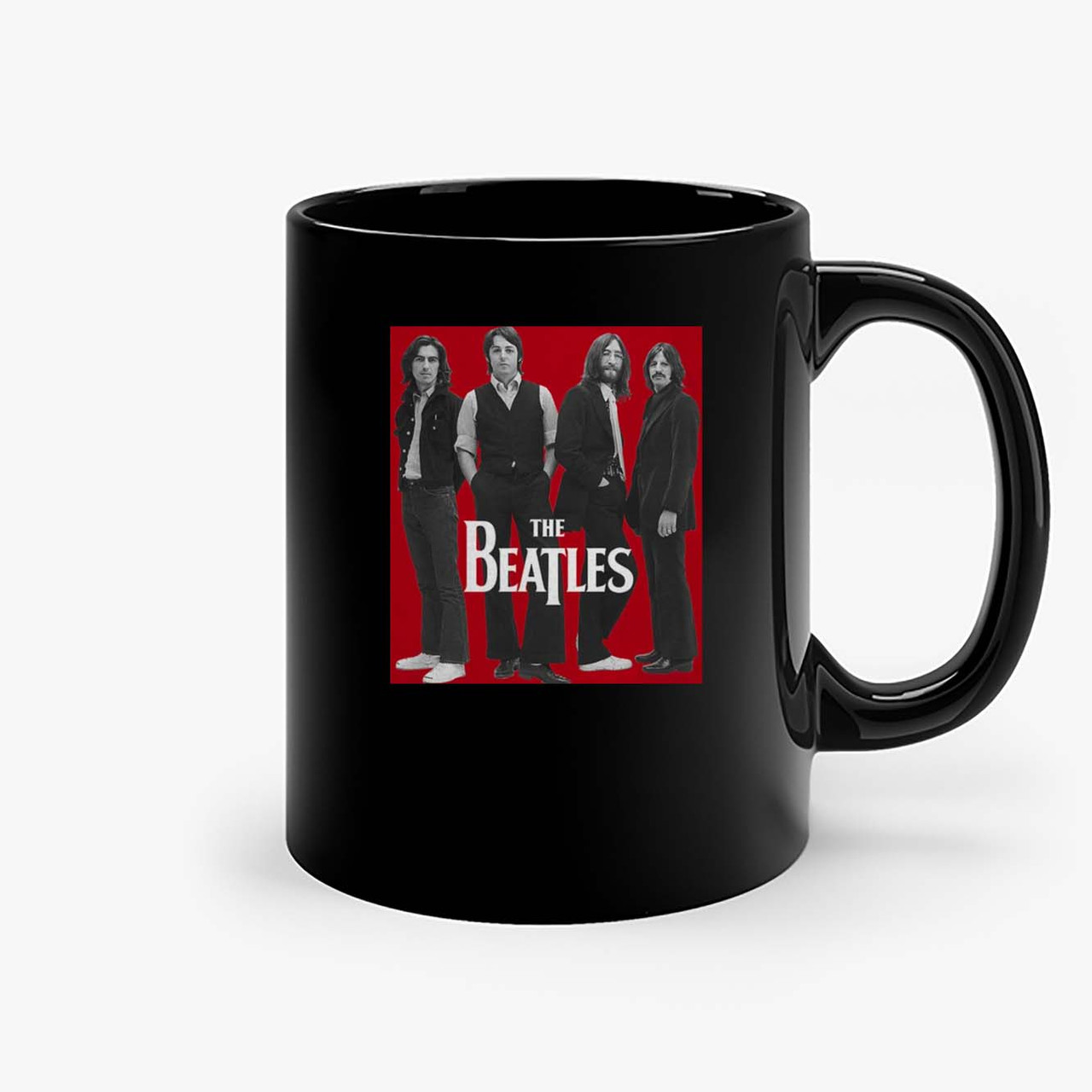 Cool Band The Beatles Ceramic Coffee Mug 11Oz