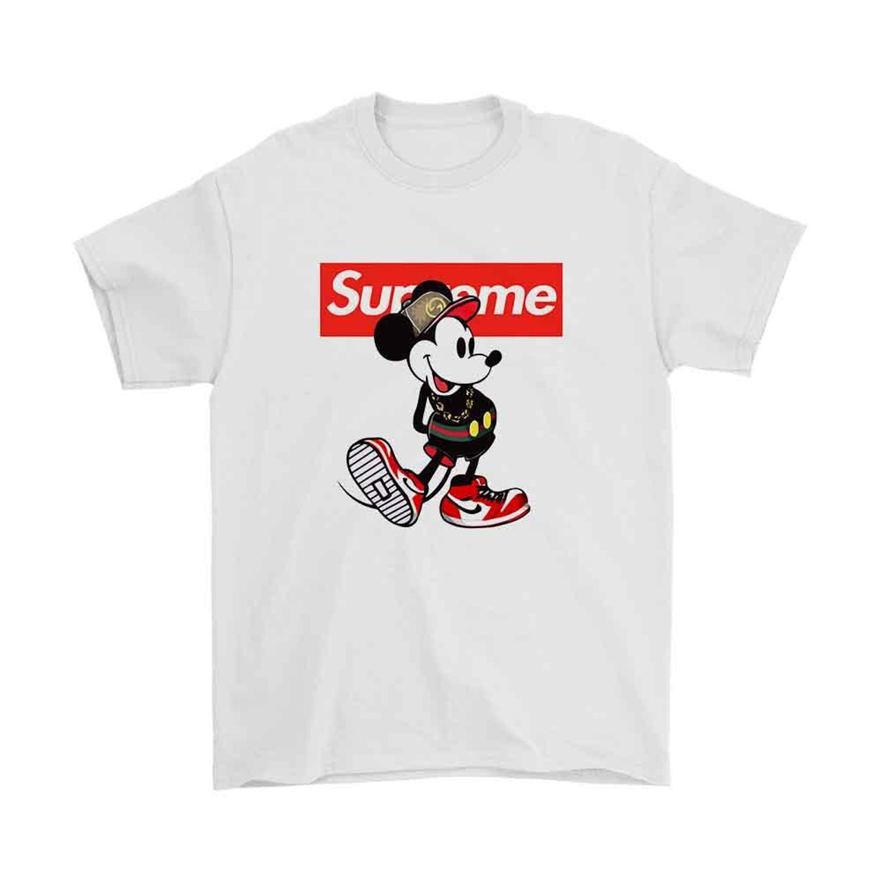 Supreme Mickey Mouse Man's T-Shirt Tee