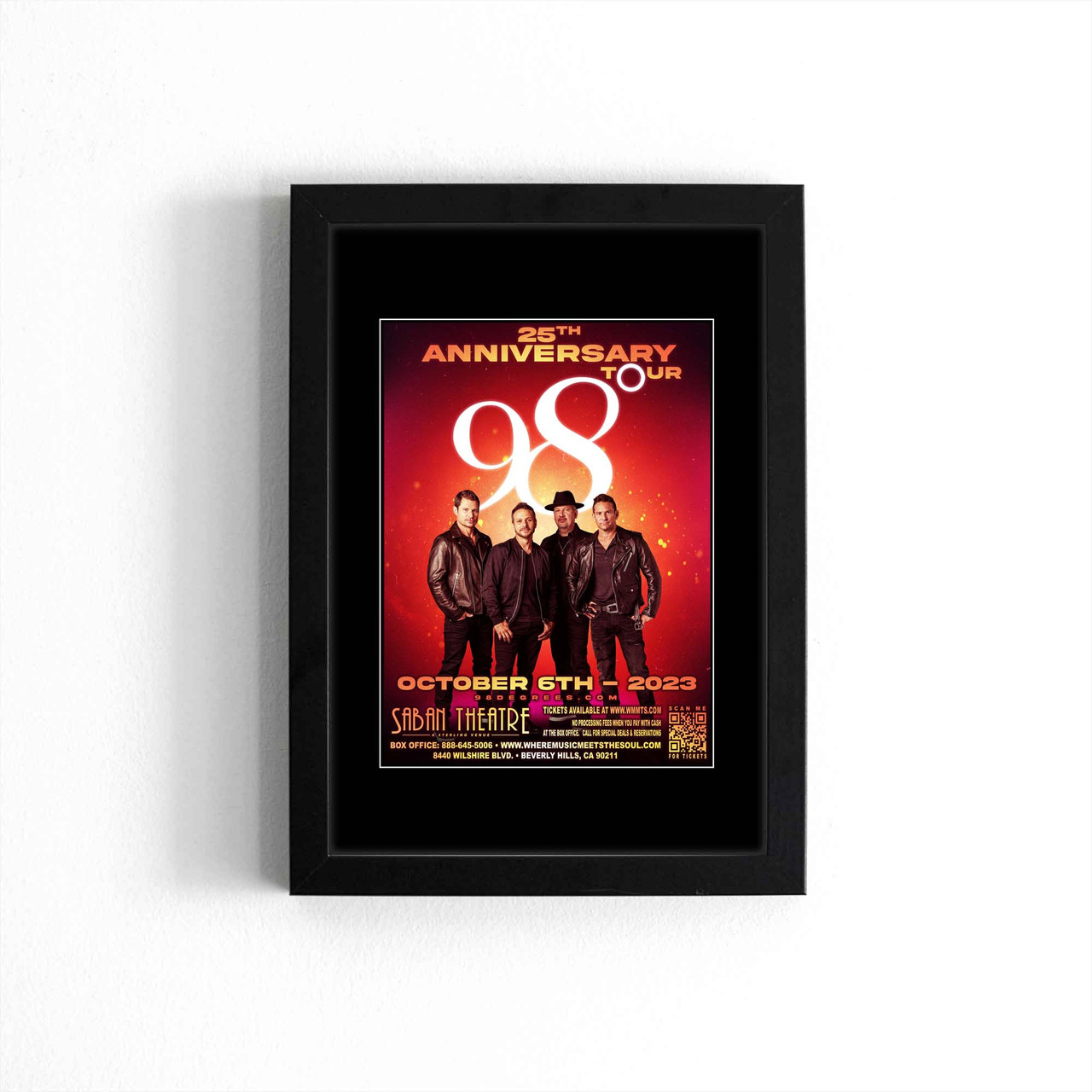 98 Degrees Poster