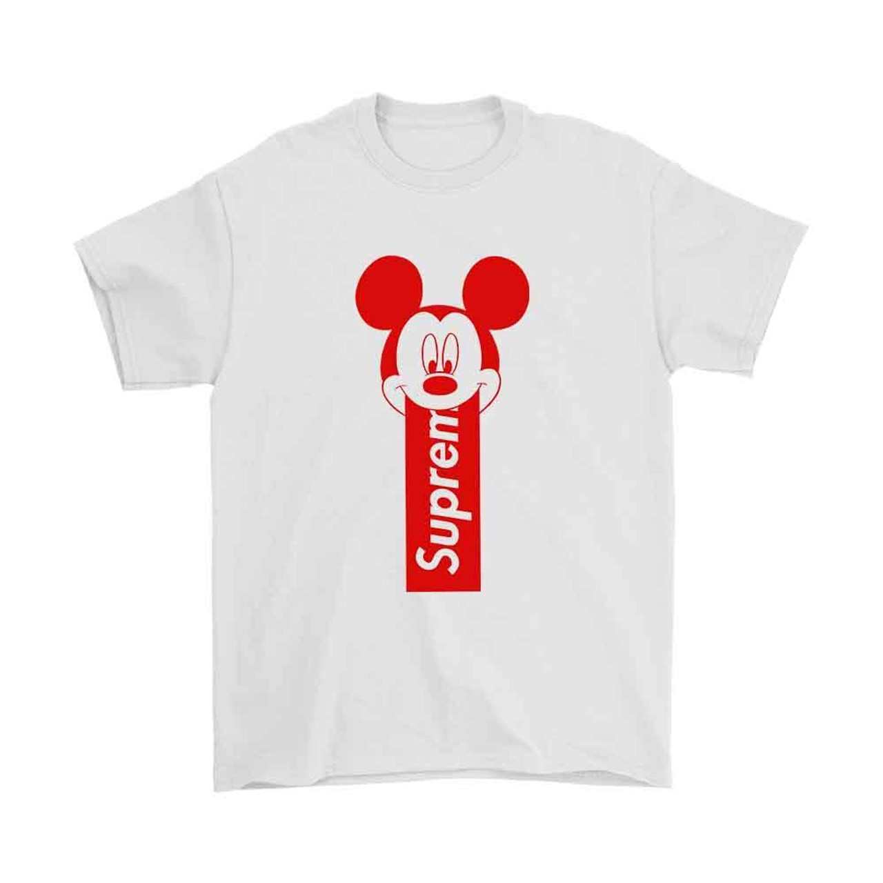 Supreme Mickey Funny T-Shirt Tee