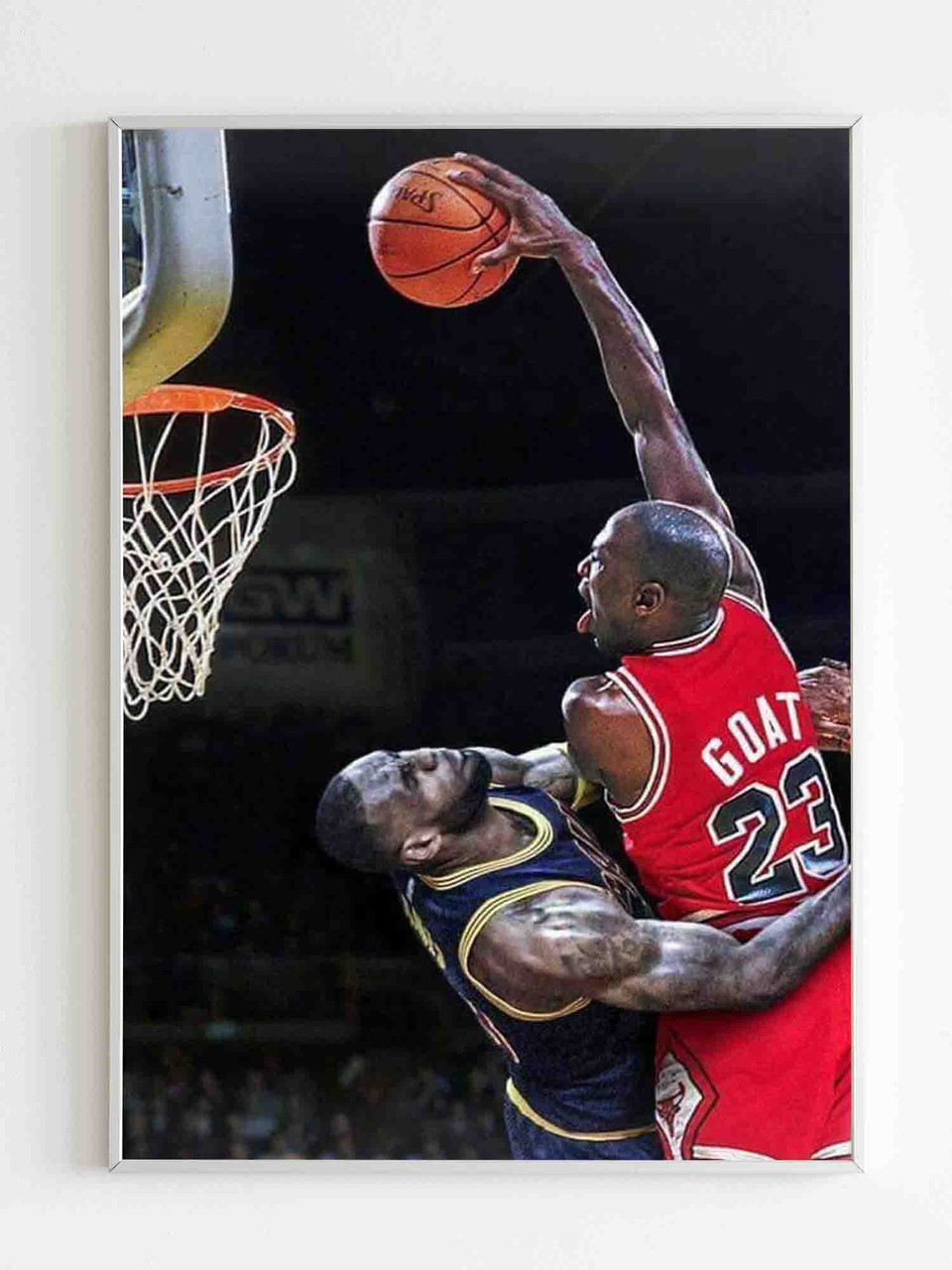 jordan dunking on lebron