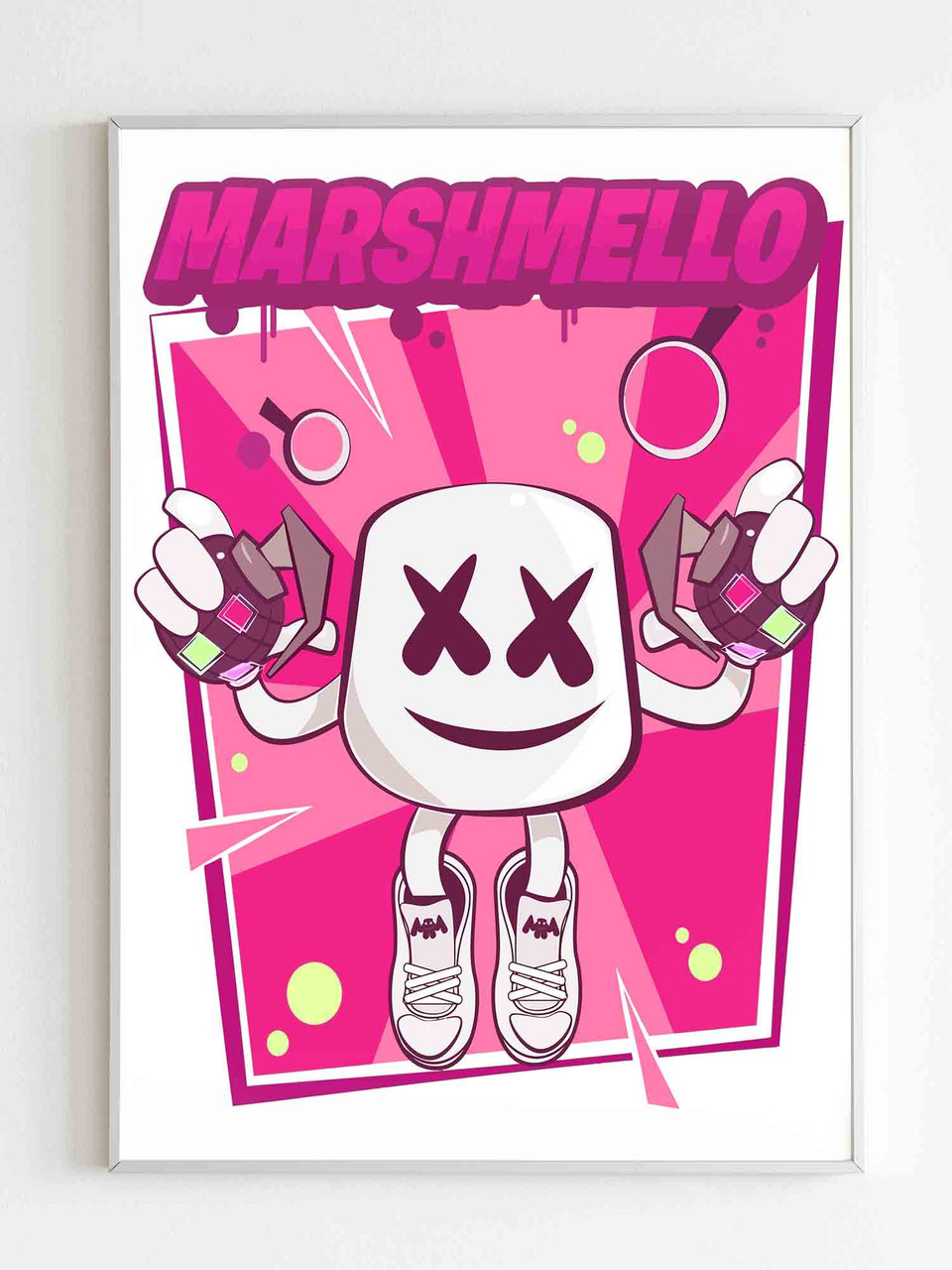 Fortnite Marshmello Poster