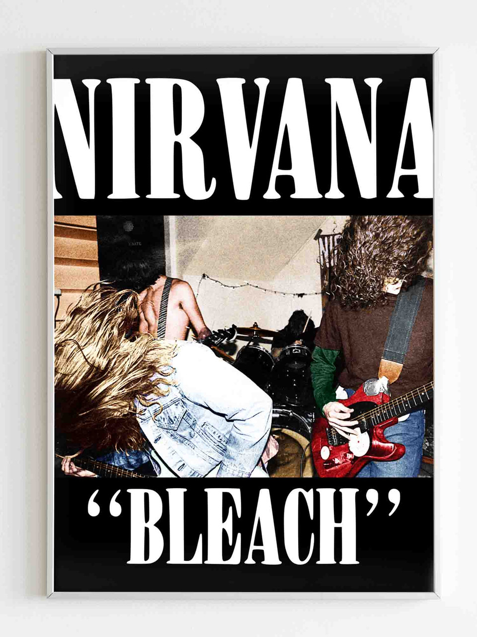 Nirvana Bleach Album Cover Women's T-Shirt Tee