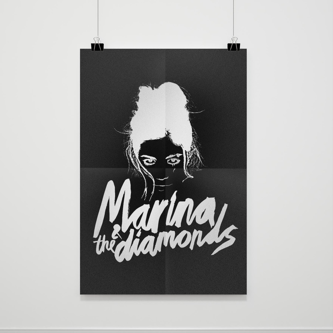 marina and the diamonds stencil