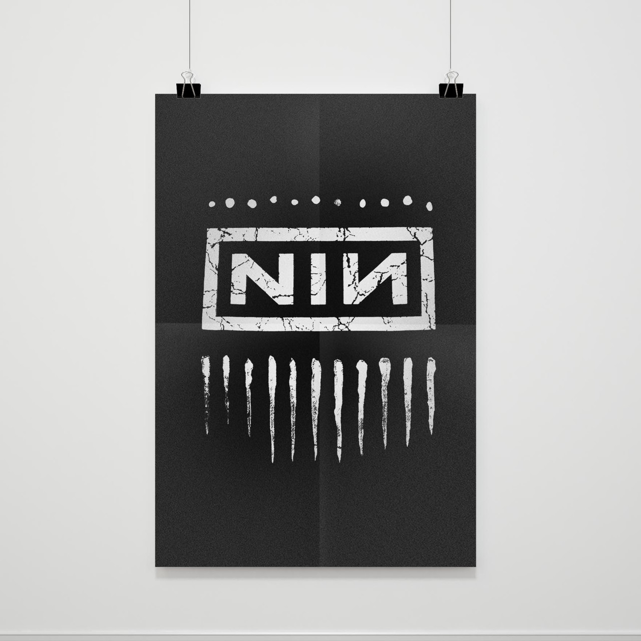 Been listening to a lot of Nine Inch Nails lately. I love this logo. | Nine  inch nails, Nail logo, Nine inch