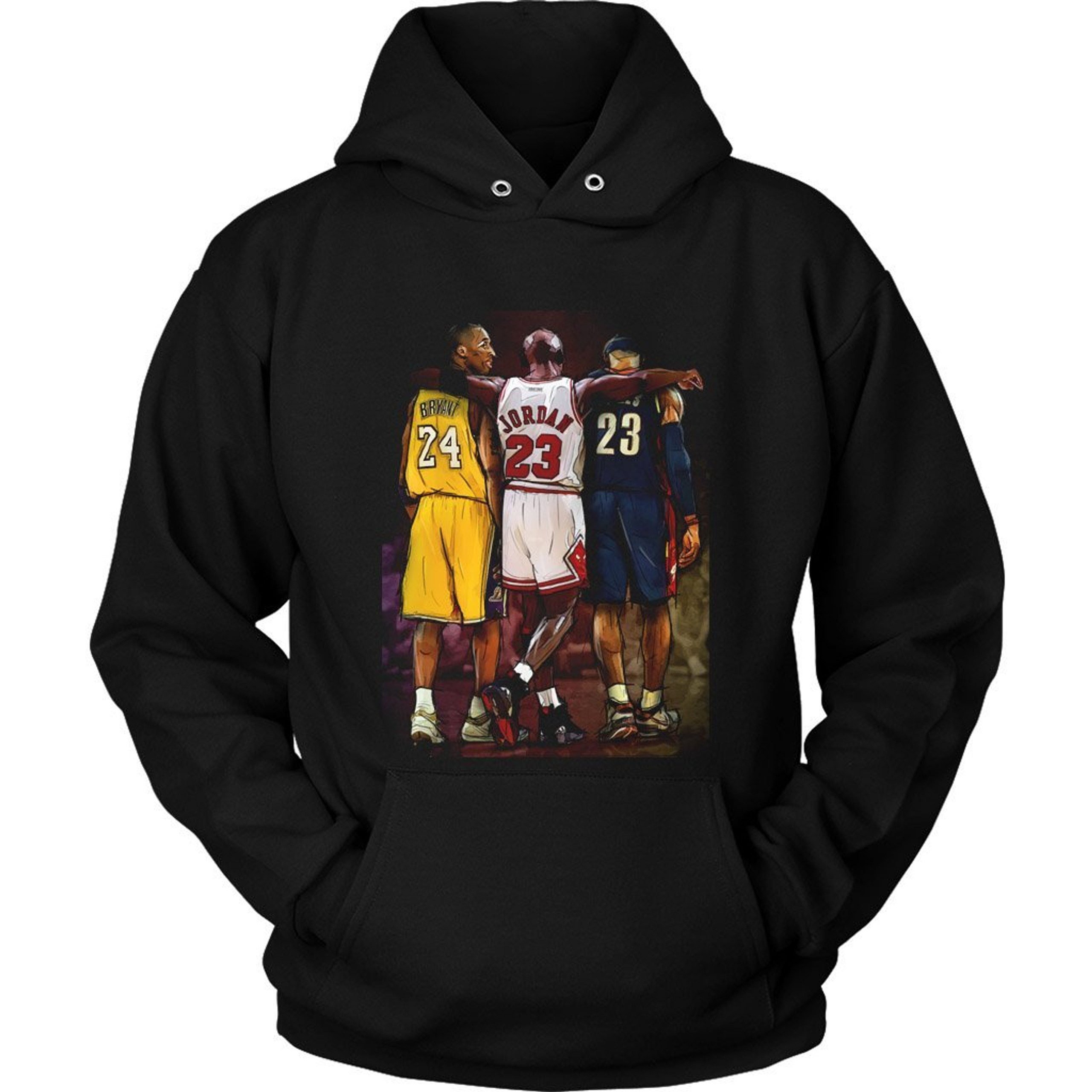 champion michael jordan kobe bryant lebron james hoodie