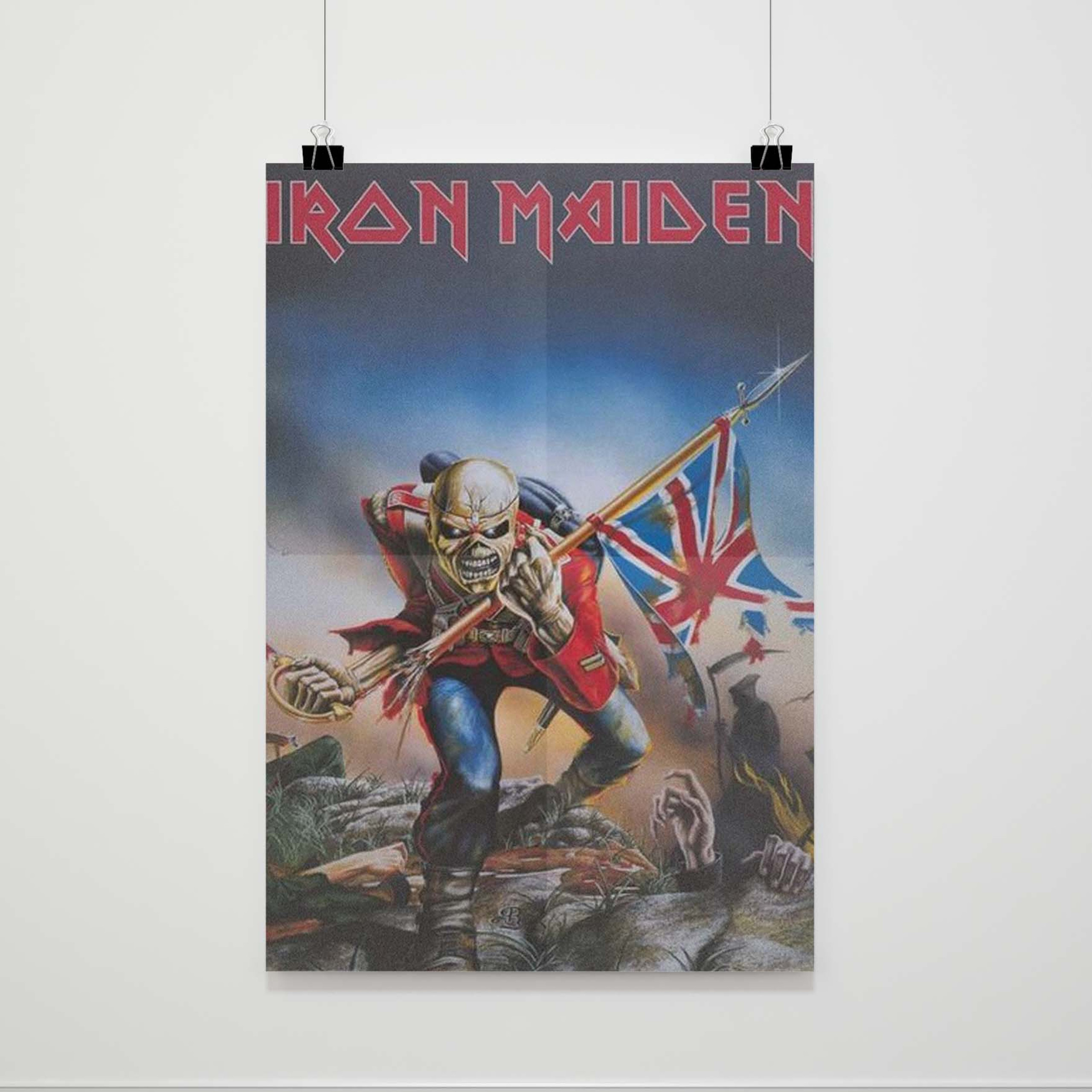 Iron Maiden The Trooper Album Cover Poster