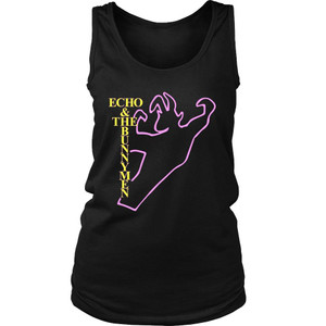 Echo And The Bunnymen Tour Love And Rockets The Cure Women's Tank Top Echo And The Bunnymen Tour Love And Rockets The Cure Women's Tank Top