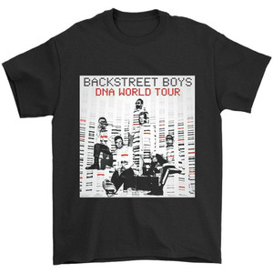 Backstreet Boys Dna Tour Concert Man's T-Shirt Tee Backstreet Boys Dna Tour Concert Man's T-Shirt Tee