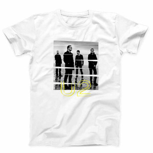 U2 Box Photos Clips Man's T-Shirt Tee U2 Box Photos Clips Man's T-Shirt Tee