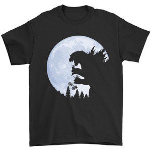 The Extra Terrestrial Og Godzilla Monster Et Man's T-Shirt Tee The Extra Terrestrial Og Godzilla Monster Et Man's T-Shirt Tee