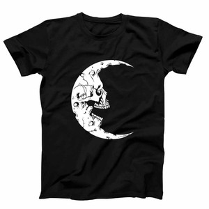 The Moon Skull Man's T-Shirt Tee The Moon Skull Man's T-Shirt Tee