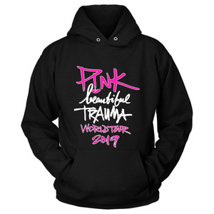 Pink Beautiful Trauma World Tour P!Nk Singer Unisex Hoodie Pink Beautiful Trauma World Tour P!Nk Singer Unisex Hoodie