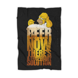Homer Simpson Quotes Blanket Homer Simpson Quotes Blanket