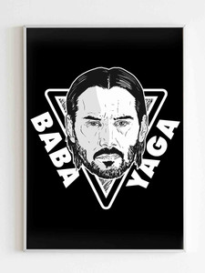 John Wick Baba Yaga Poster John Wick Baba Yaga Poster