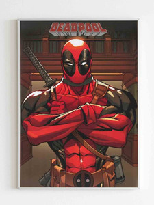 Deadpool Spiderman Lion King Spoof Marvel Comics Poster