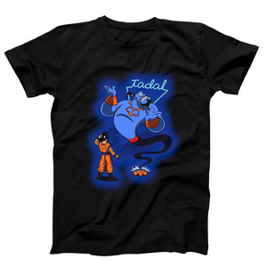 Goku In Aladin Funny Man's T-Shirt Tee Goku In Aladin Funny Man's T-Shirt Tee