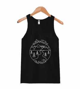 Adventure Man's Tank Top Adventure Man's Tank Top