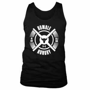 Under Armor Project Rock Humble And Hungry Graphic Man's Tank Top Under Armor Project Rock Humble And Hungry Graphic Man's Tank Top