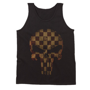 Punisher Lv Skull Man's Tank Top Punisher Lv Skull Man's Tank Top