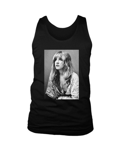 Stevie Nicks Queen Of Rock N Roll Man's Tank Top