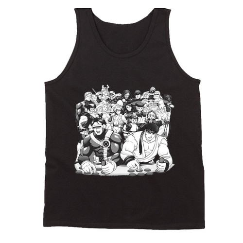 Fun With Old Friends Marvel Vs Capcom Man's Tank Top