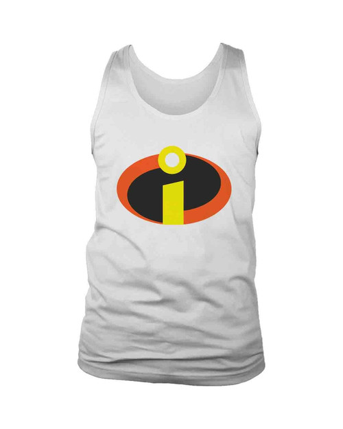 Mr Incredible Red Yellow Man's Tank Top