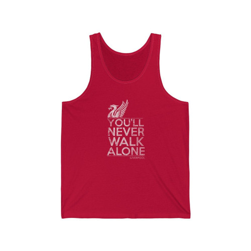 Liverpool You'Ll Never Walk Alone Football Fan Club Ynwa Man's Tank Top